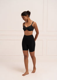 Tummy Tucker Women's High Waist with Anti Rolling Strips Shapewear for Women, Tummy Shaper Comfortable Seamless Shapewear Beige