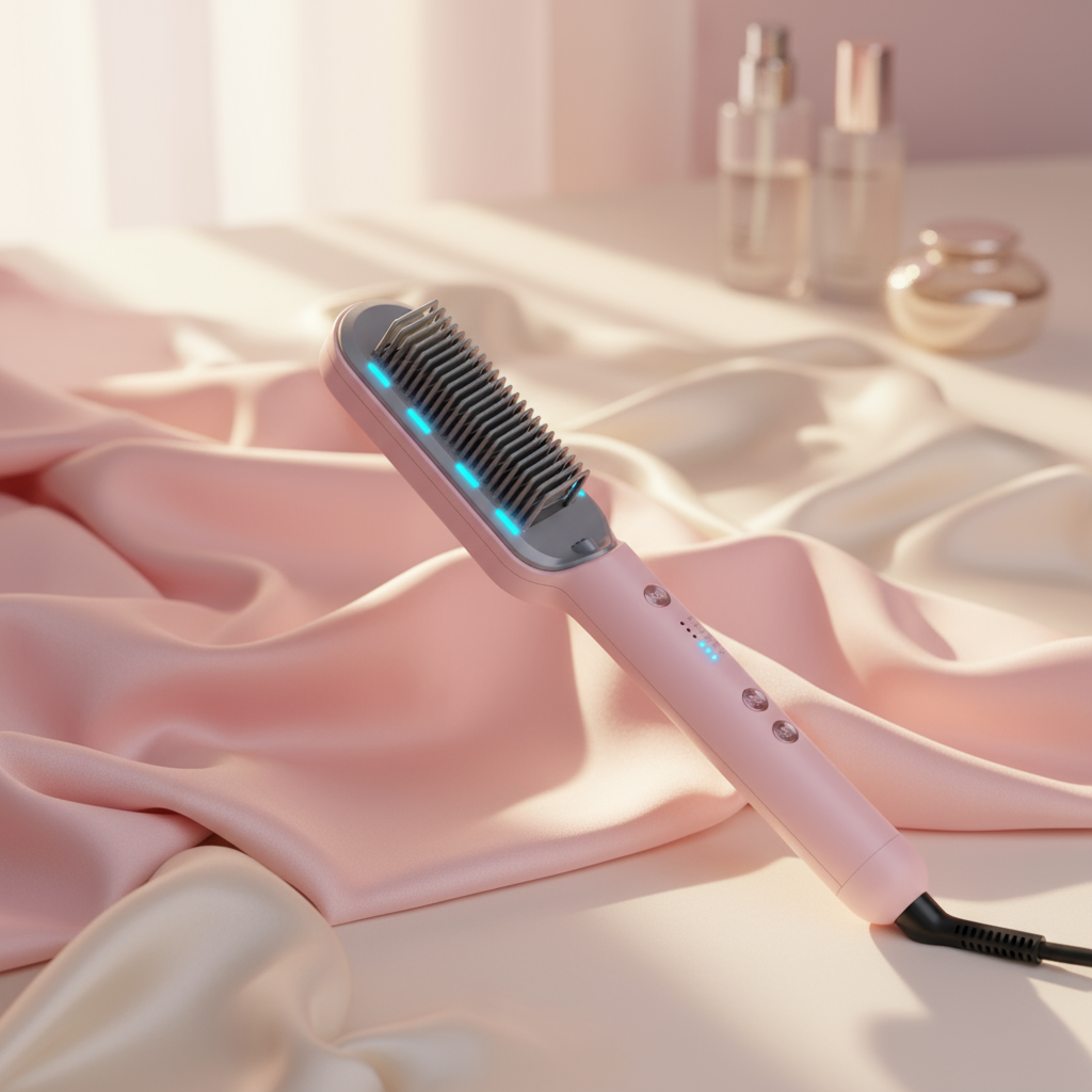 Evora HydroSteam - Steam Straightener Brush