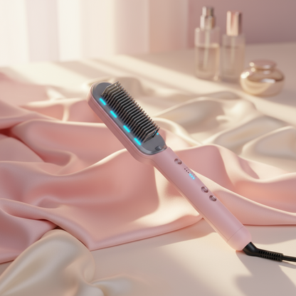 Evora HydroSteam - Steam Straightener Brush