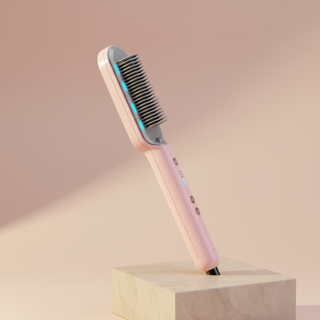 Evora HydroSteam - Steam Straightener Brush